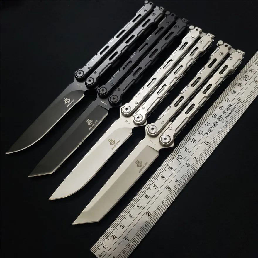 Складной карманный нож для кемпинга на открытом воздухе версия JL балисонг