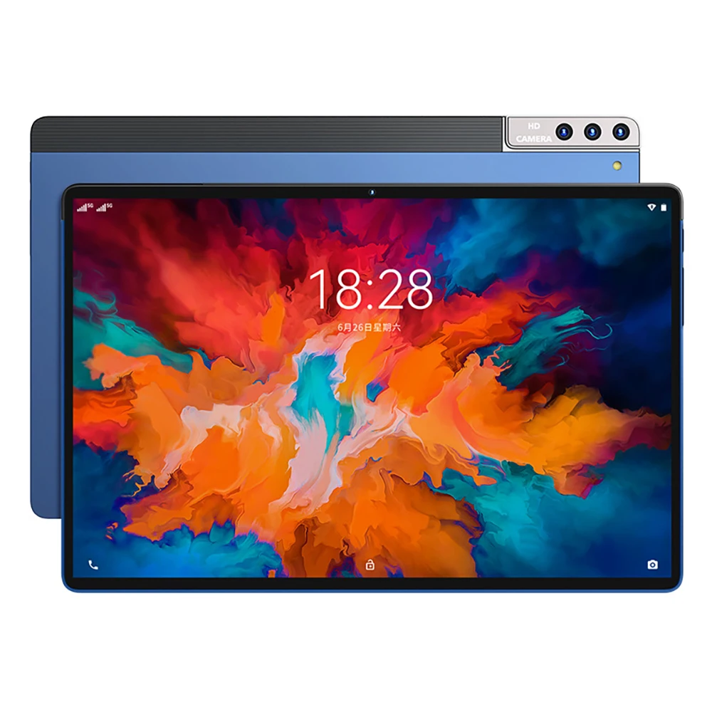 Tableta ultradelgada de 2021 pulgadas, Tablet con 2GB de RAM y 32GB de ROM, Android 10,1, IPS 8,0x1280, ocho n&uacute;cleos, red 4G, Wifi Dual, 1200-2