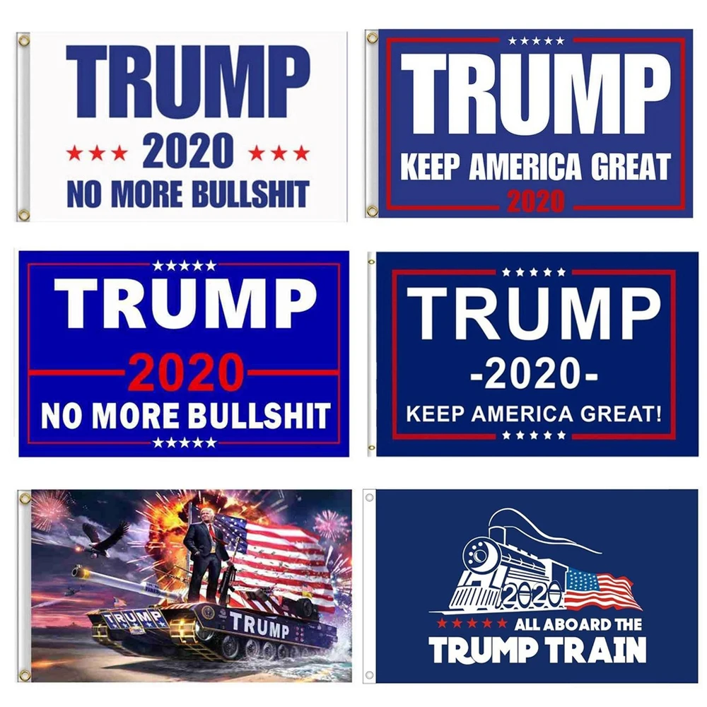 2020 г. флаг американского президента Дональда Трампа баннеры для всекитайских