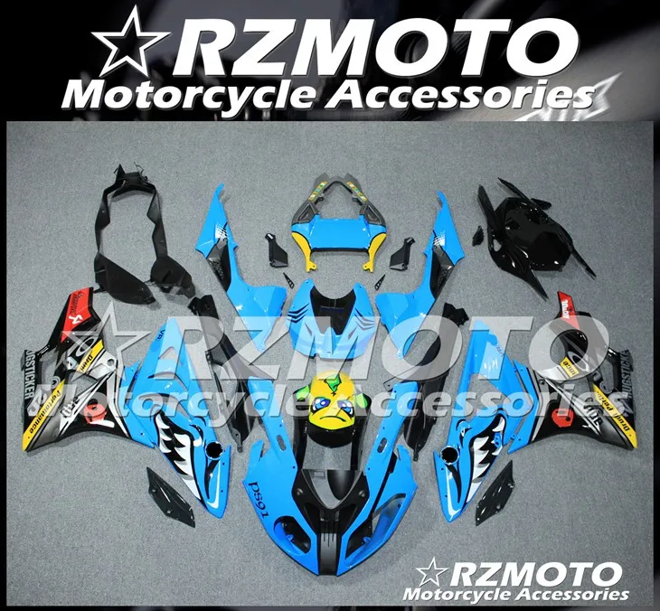 Новый обтекатель для мотоцикла Abs подходит BMW S1000RR 2009 2010 2011 2012 2013 2014 магазин пресс