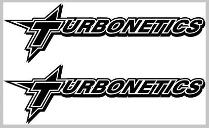 

For (2Pcs) Turbonetics Turbo Decal Sticker