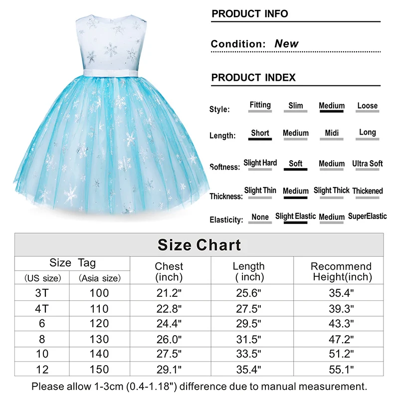 AmzBarley/платье принцессы Эльзы и Анны для девочек кружевное платье без рукавов со