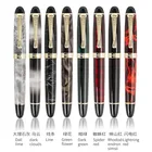 Перьевая ручка JINHAO X450 с наконечником 0,5, металлическая, для письма, каллиграфии, ручка, канцелярские принадлежности для офиса, школьные принадлежности, брендовые чернильные ручки