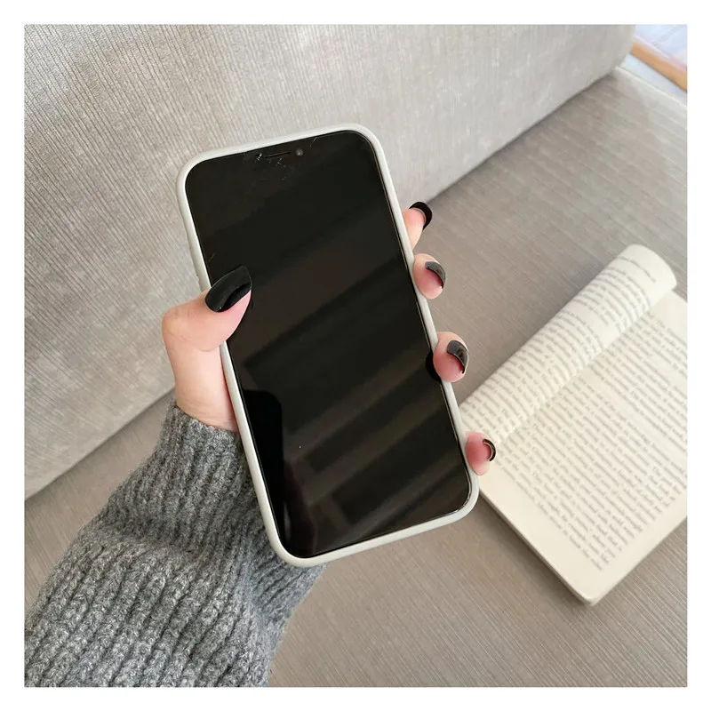 

Blue Cow pattern for iPhone 12pro Max Apple 11 case XS Max silk XR silicone 7 iphone 11 pro max cases for girls