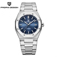pagani design new 2022 mens watch 40mm stainless steel clock nh35 automatic date 100m waterproof wristwatch relogio masculino