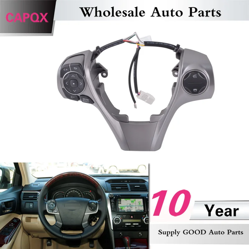CAPQX многофункциональная звуковая кнопка на руль для Toyota Camry 2 0 5 2012 2013 2014 2015 2016