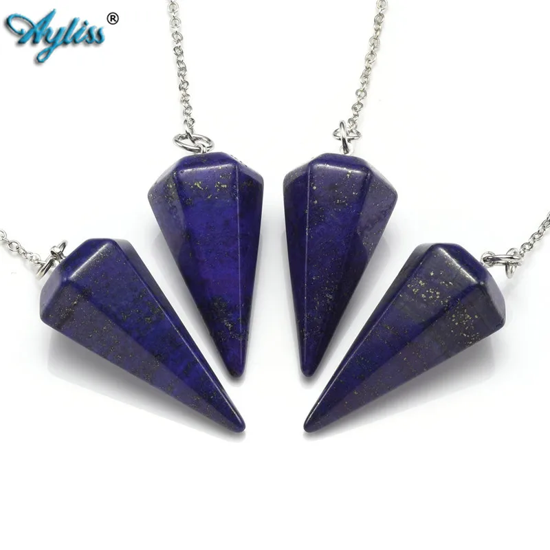 Ayliss натуральный драгоценный камень кристалл граненый Wicca подвеска фотоэлемент