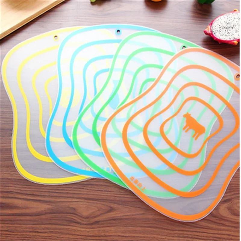 

Plastic Cutting Board Non-Slip Frosted Kitchen Cutting Board Vegetable Meat Tools Kitchen Accessories Supplies Cutting Board