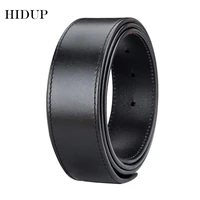 hidup top quality cowhide leather belt pin slide style cow skin styles belts 3 3cm width belts strap only without buckle nwj632