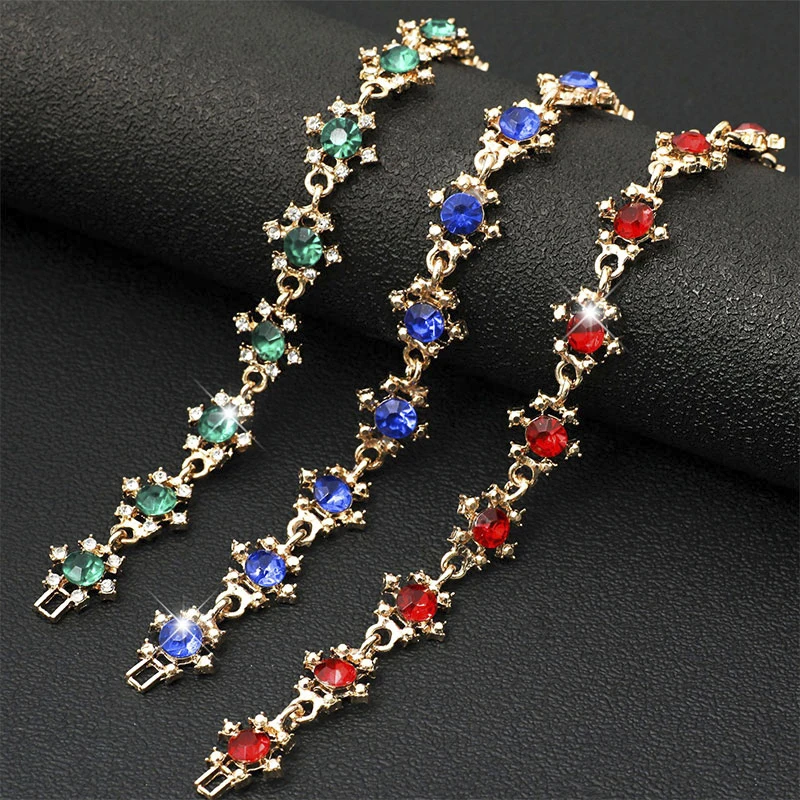 Женский Классический вечерние HUAMI из драгоценных камней 14 К ЗОЛОТА | Украшения и