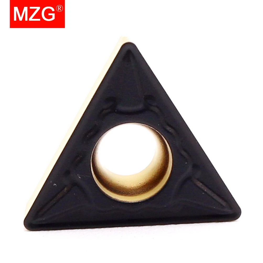 

MZG 10PCS TCMT ZC32 Steel Turning Boring Cutting CNC PVD Lathe Machining Solid CVD Coated Carbide Inserts