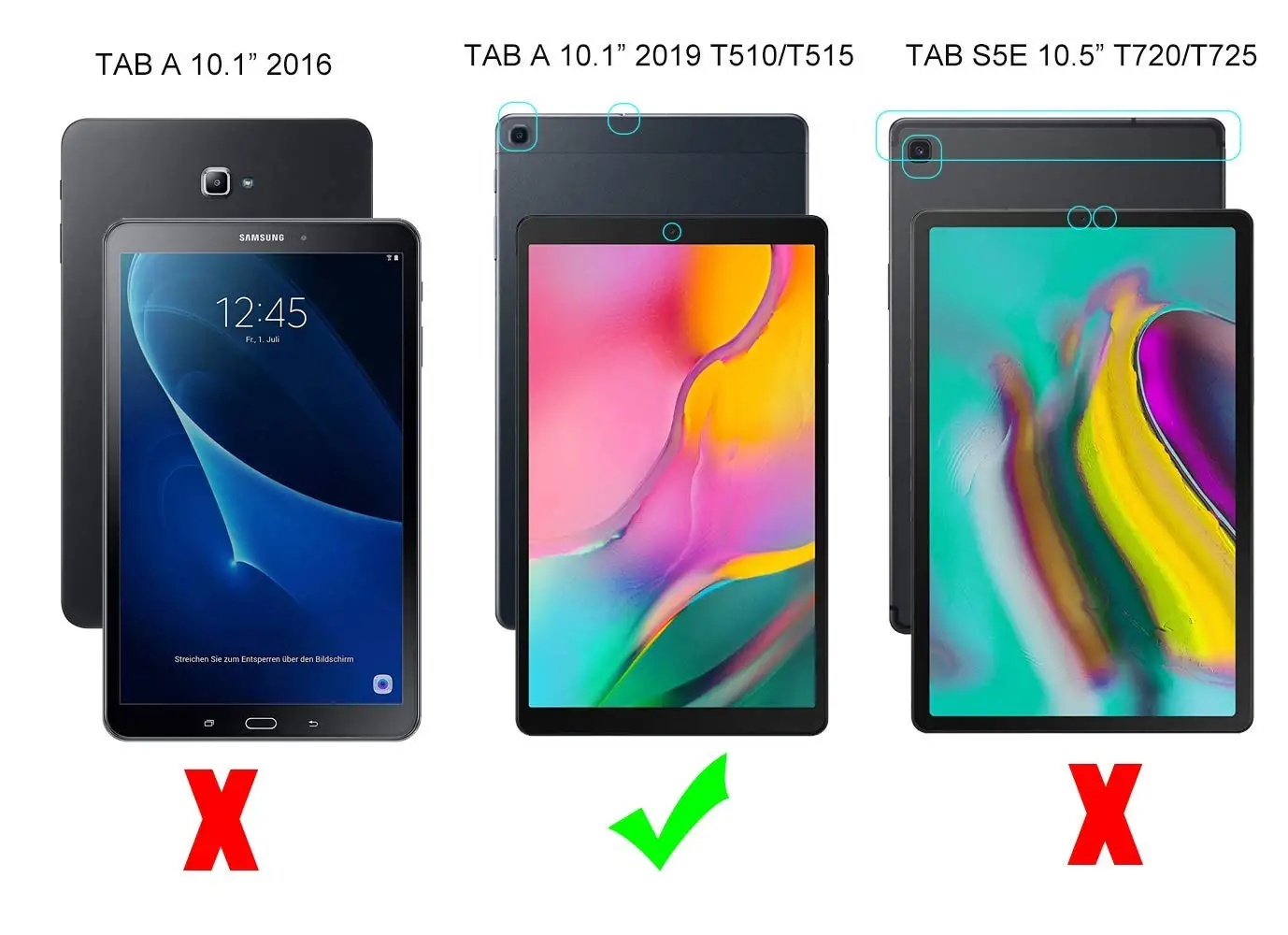 Вращающийся на 360 градусов чехол для Samsung Galaxy Tab A 10 1 2019 T510 T515 подставка из