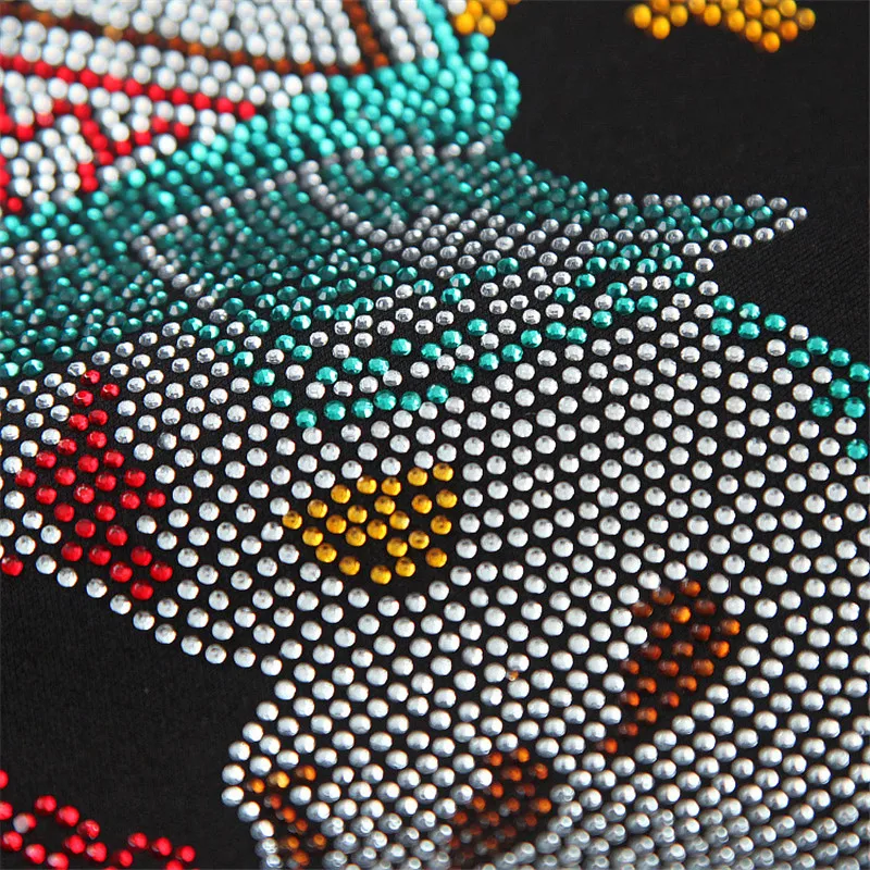 

Spring Autumn Fashion Lantern Sleeve Luxury Diamonds Space Cotton Hoodies Dress Women Elegant Streewear Casual Robe Femme Black