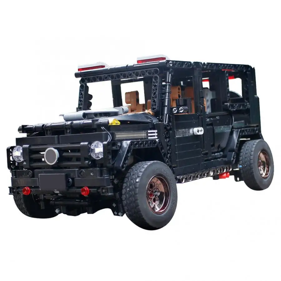 2.4Ghz RC Car Highly Simulation Remote Control DIY Assembly Off-road Vehicle Toy with Cool Light for Children | Игрушки и хобби