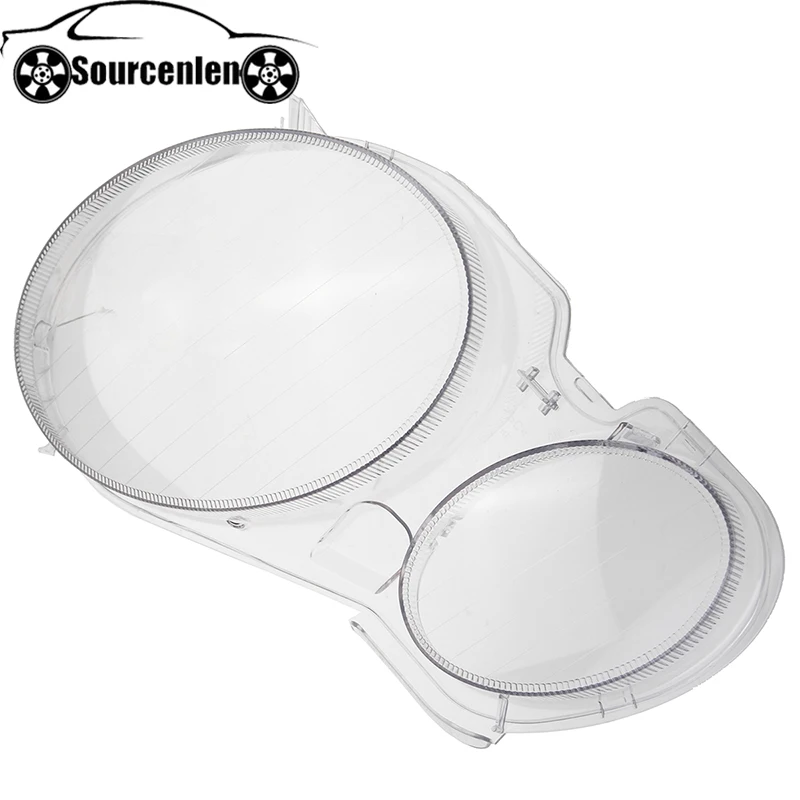 1 пара фар линзы фары запасная крышка оболочка левая/правая сторона для MERCEDES BENZ E