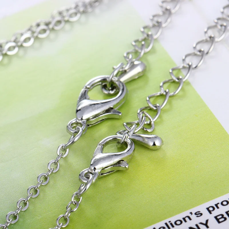 

New fashion two-petal heart-shaped stitching necklace, good friend gift, sister necklace, couple necklace, charm jewelry