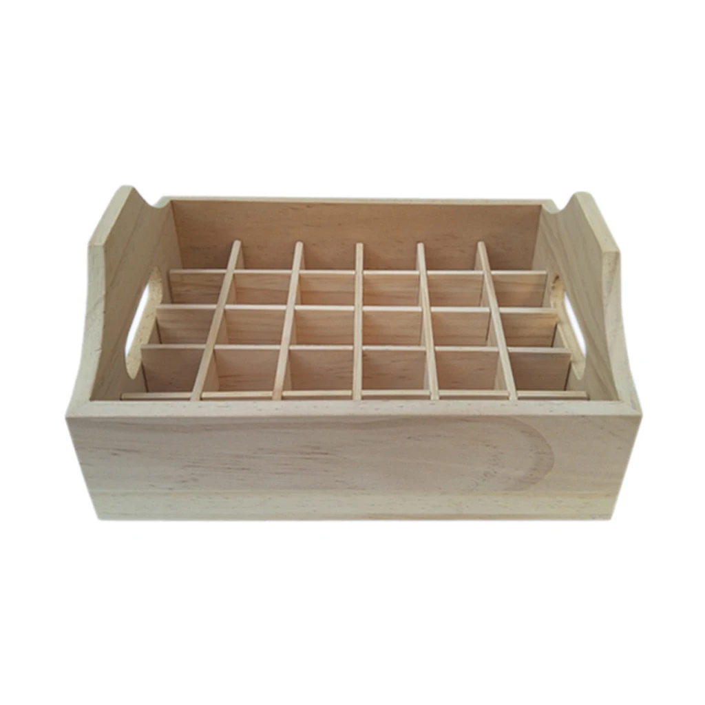 

30 Slot Essential Oil Storage Box Case Holder Display Organizer for 20ml Oil