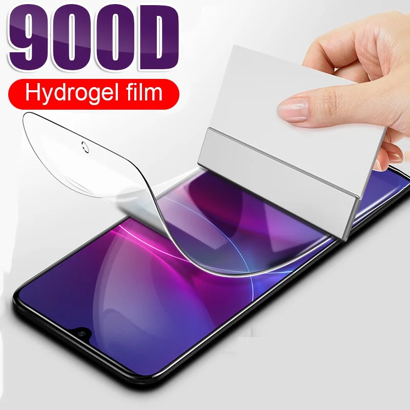 Гидрогелевая пленка 9H для Xiaomi Mi Mix 2S Max 2 3 Защитное стекло 8 SE Lite Poco X3 NFC F1 F2 Pro