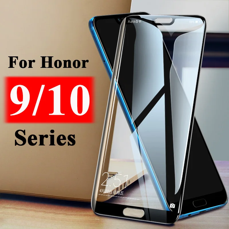 Защитное стекло для huawei honor 9 10 lite light 9i v9 закаленное защитное экрана 9lite honor9 honor10 i v