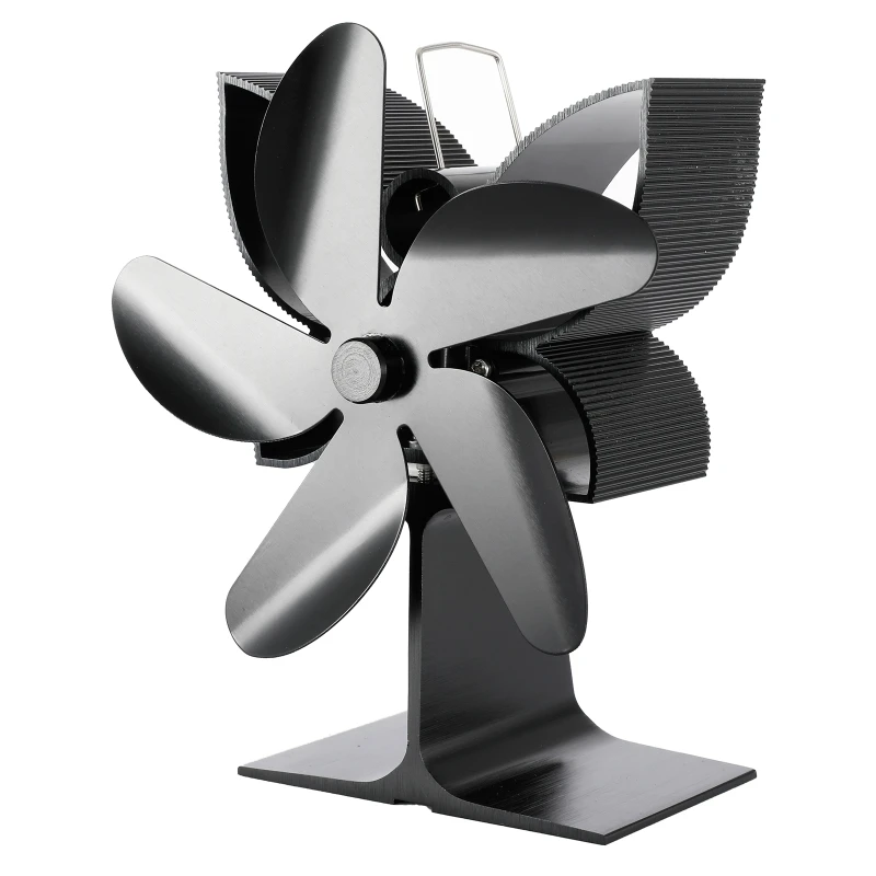 

SF901G 5 Blades Heat Powered Stove Fan for Wood Log Burner Heater Fireplace Fuel Saving Quiet Ecofan
