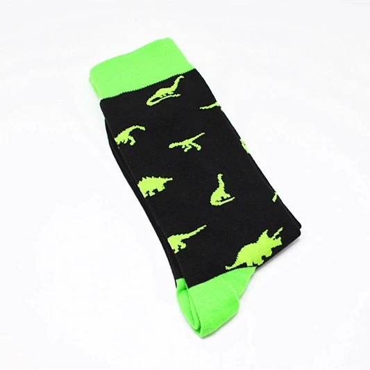 sock0051-10 Разноцветные Веселые носки серия с персонажами из мультфильмов о животных Новые мужские носки индивидуальный тренд модные забавные и хип поп подарки для мужчин - Цвет: sock0051-10