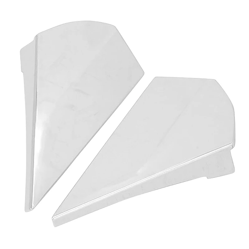 ABS Хромированные Двери заднего вида окна спойлер тройной угол ободок Крышка