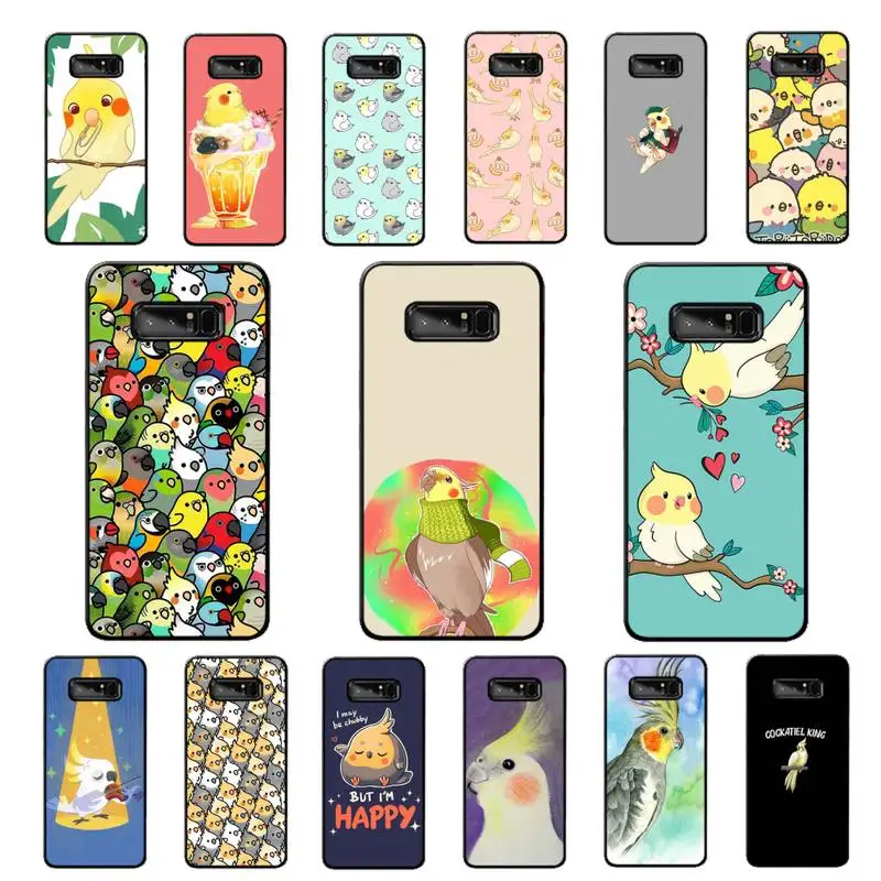 

Babaite Chubby Cockatiels Parrotlets Phone Case for Samsung Note 5 7 8 9 10 20 pro plus lite ultra A21 12 02
