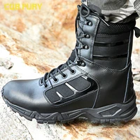autumn high top ultra light combat boots mens military fan breathable desert mountaineering land battle training boots