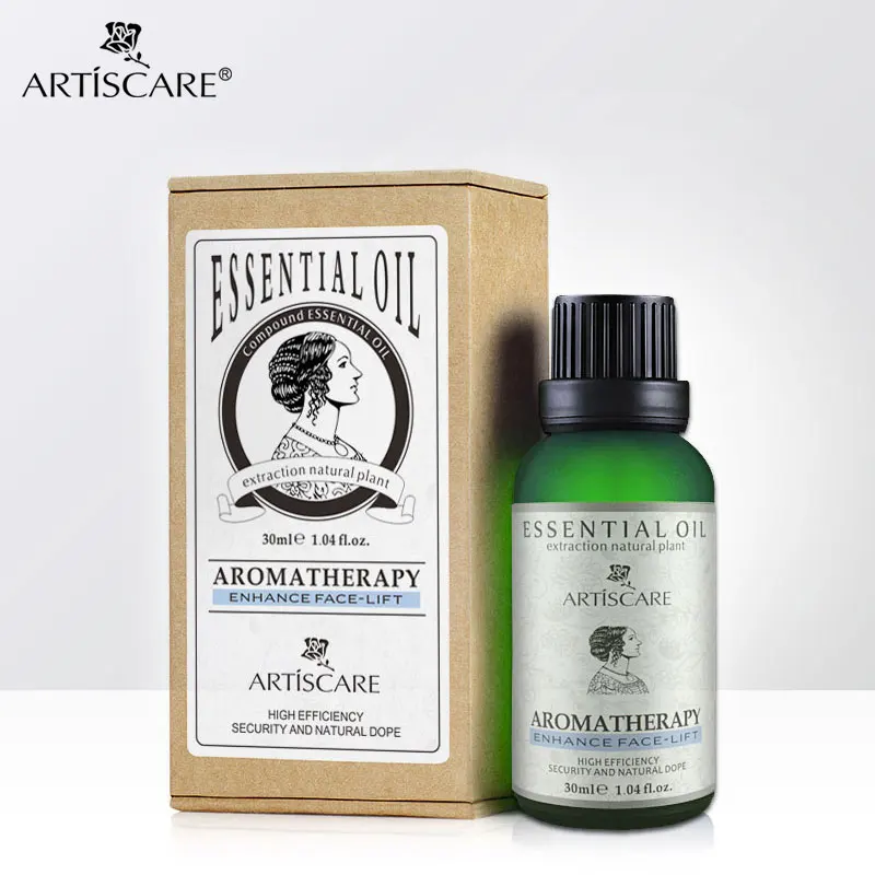 Эфирные масла ARTISCARE для подтягивания лица и сжигания жиров подтягивающий лифтинг