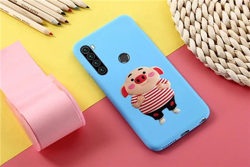 TRISEOLY для Xiaomi Redmi Note 7 Чехол Redmi 7 3D стерео патч мягкий силиконовый бампер набивной чехол с изображением животного для телефона Xiomi Redmi Note7