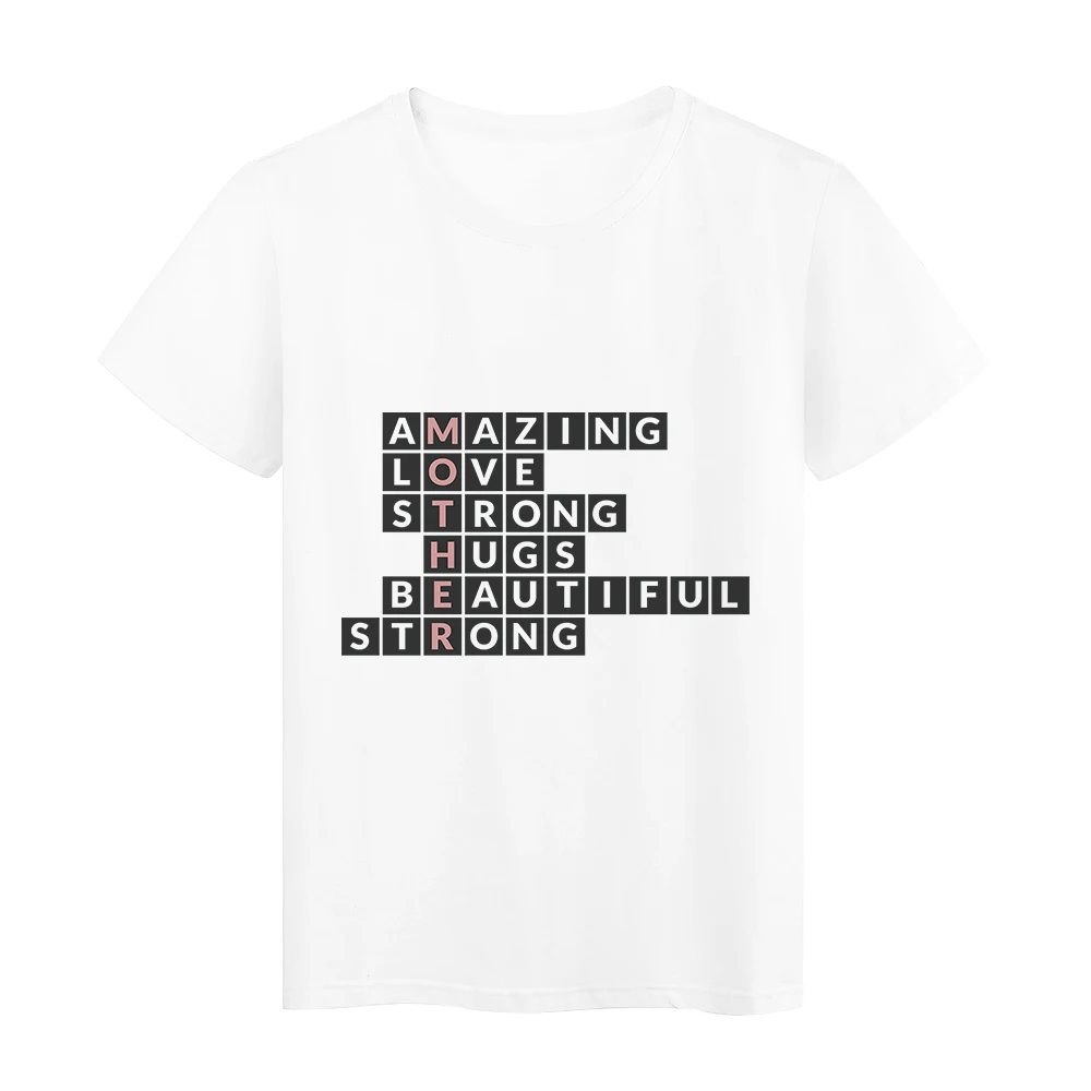 

90s Harajuku T-shirt Women Aesthetic Letter Tops Tumblr Ropa Mujer Fashion Hipster Tees Camiseta mujer Mother's Day 2021