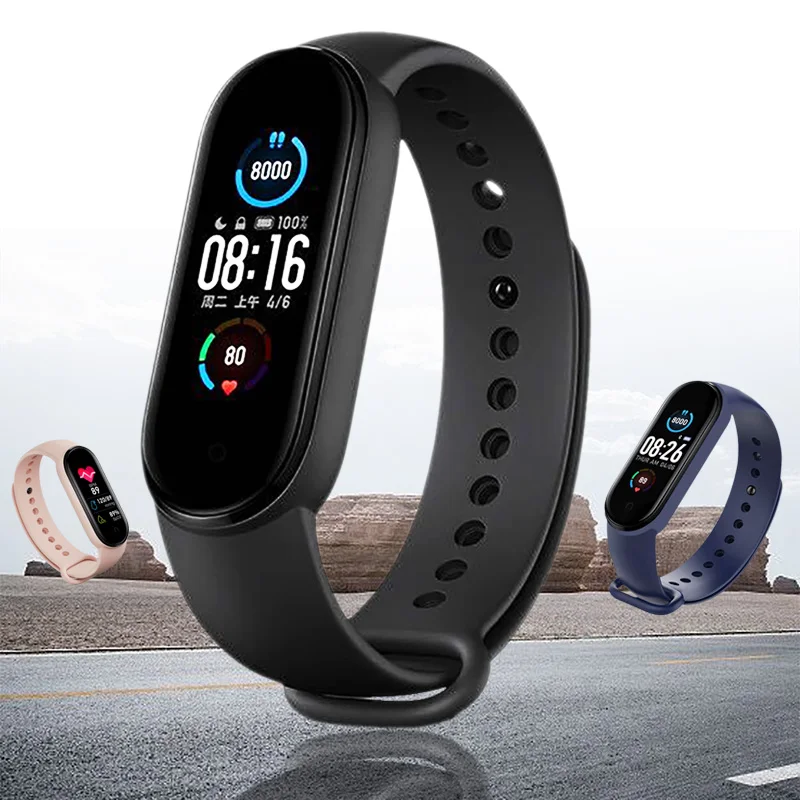Смарт браслет M5 для мужчин женщин детей спортивный фитнес трекер шагомер