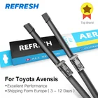 REFRESH Щетки стеклоочистителя для Toyota Avensis T250  T270  Verso Mk2 Mk3 Подходит для крепления крюка  кнопочных ручек Долговечная резина