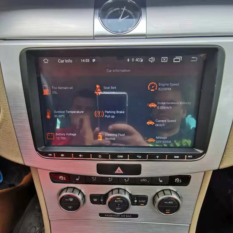SilverStrong 9 дюймов ips матрица Android9.0 автомобильный DVD для VW Passat mk5 Golf6 для Polo Android Радио RDS TPMS-902BM3
