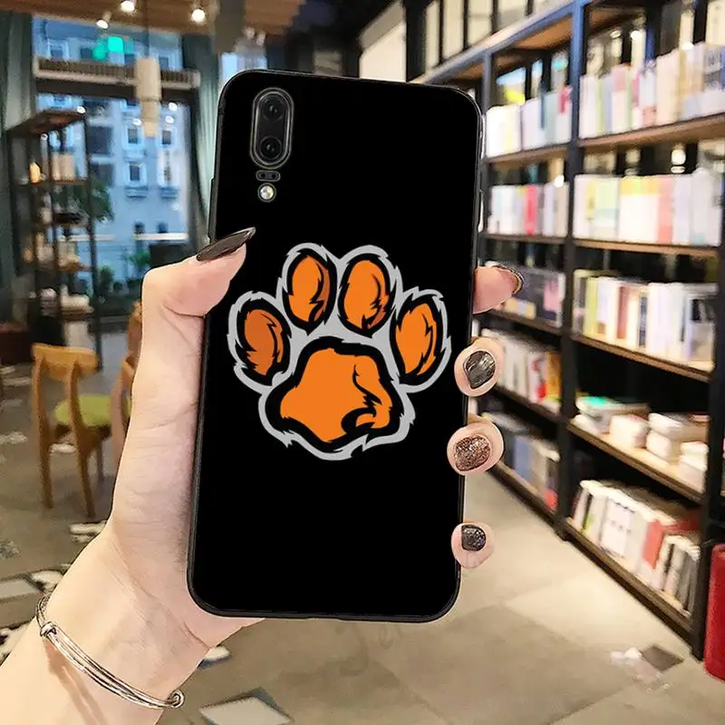 

Dog footprint Paw art pattern luxury brand Phone Case cover For Huawei honor Mate P 10 20 30 40 Pro 10i 9 10 20 8 x Lite