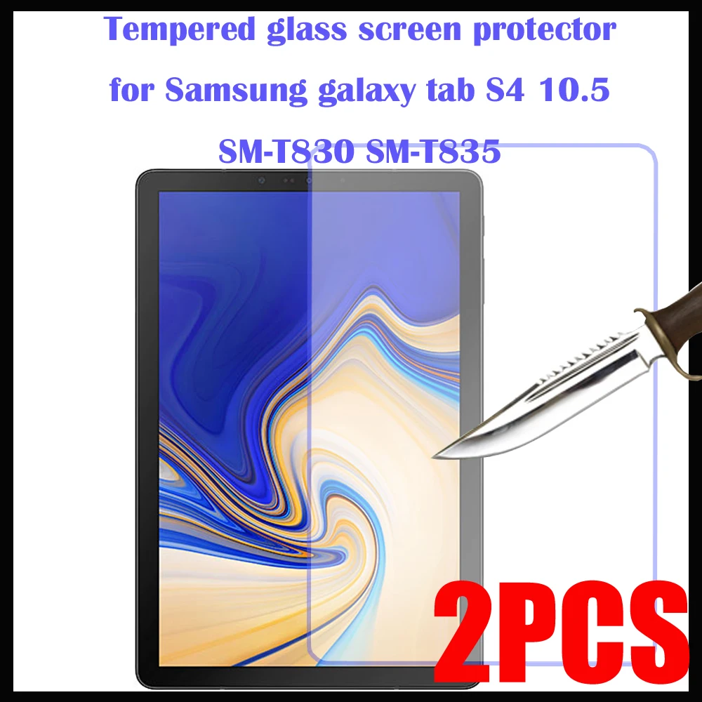 2PCS Tempered Glass Screen Protector film for Samung Galaxy Tab S2 S3 S4 S5e S6 Lite 8.0 9.7 10.4 10.5 T860 T720 T830 T820 P610 |