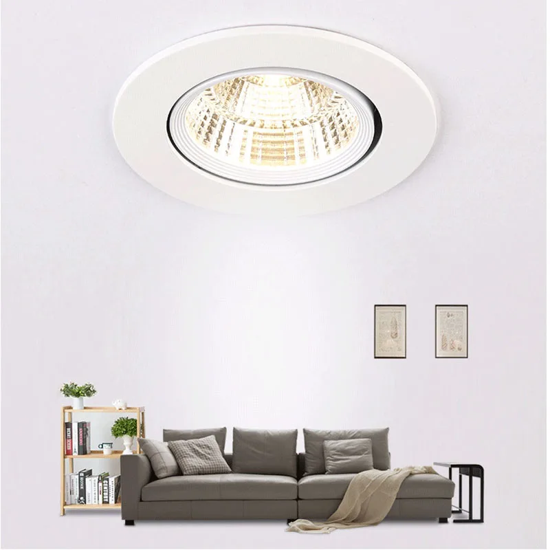 Приглушаемые светодиодные светильники 5 Вт 7 9 12 15 18 | Освещение