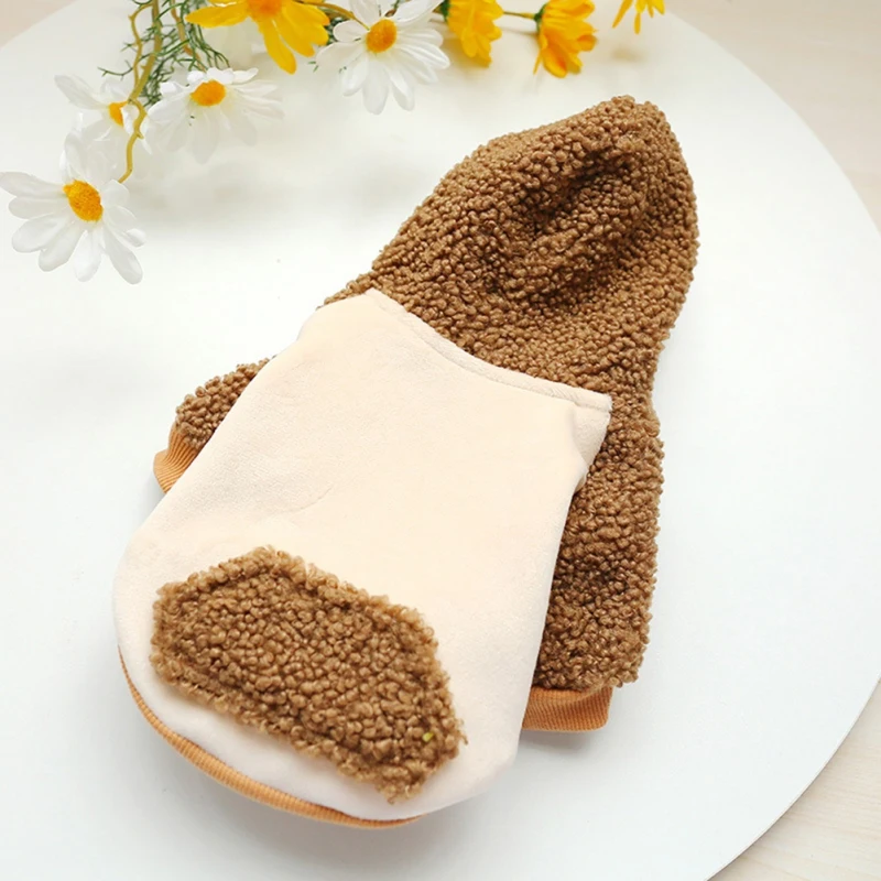 

Pet Autumn Winter Warm Jacket Dog Clothes Puppy Fleece Soft Comfortable Durable Coat Outfits Chihuahua Yorkies Dog Costume hot