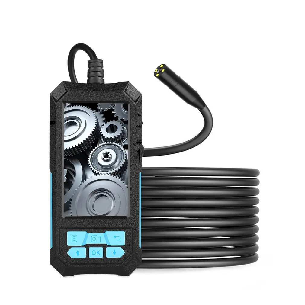 

4.5 "Screen Endoscope Camera 1080P Snake Camera Endoscope IP68 Industrial Sewer Pipe Drain Inspection with 6LED 11/14mm diameter