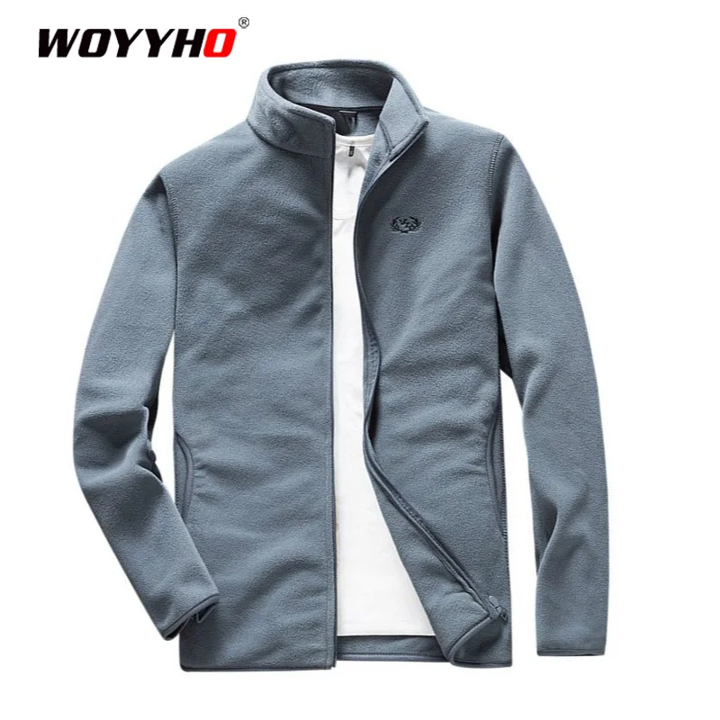 Мужская зимняя флисовая мягкая куртка размера плюс мужская для альпинизма