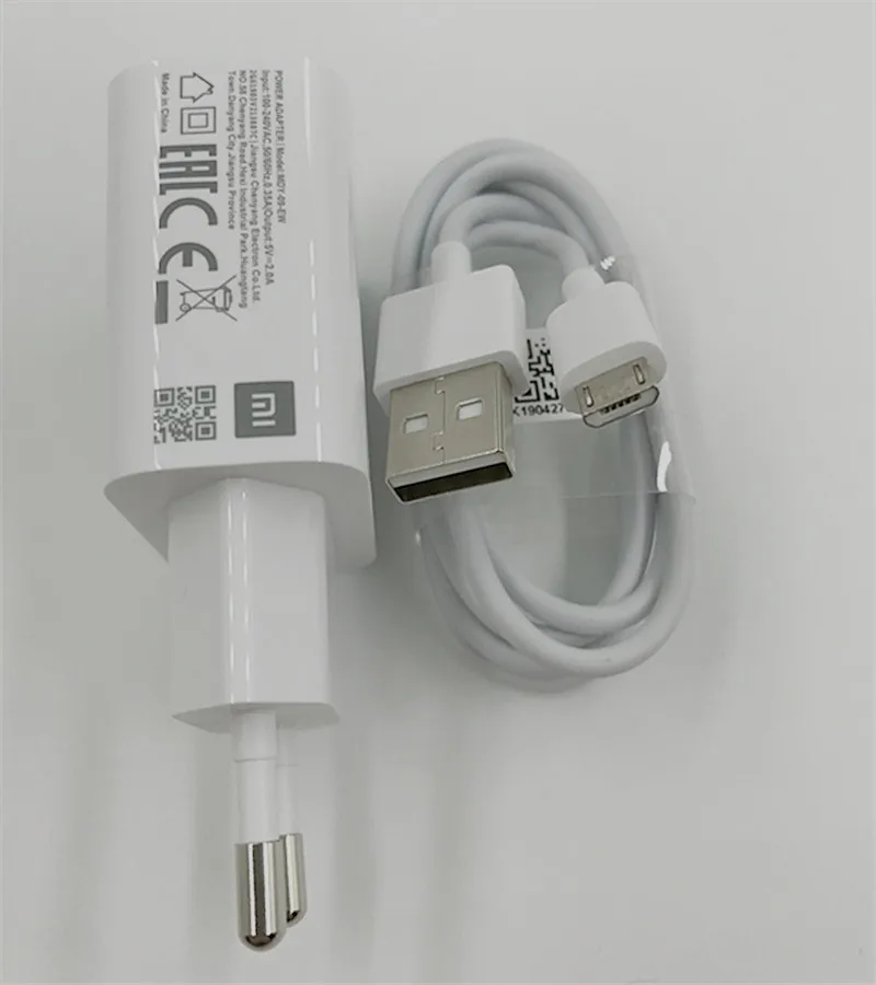 10 Вт XIAOMI Оригинальное 5V2A QC2.0 EU USB настенное зарядное устройство адаптер