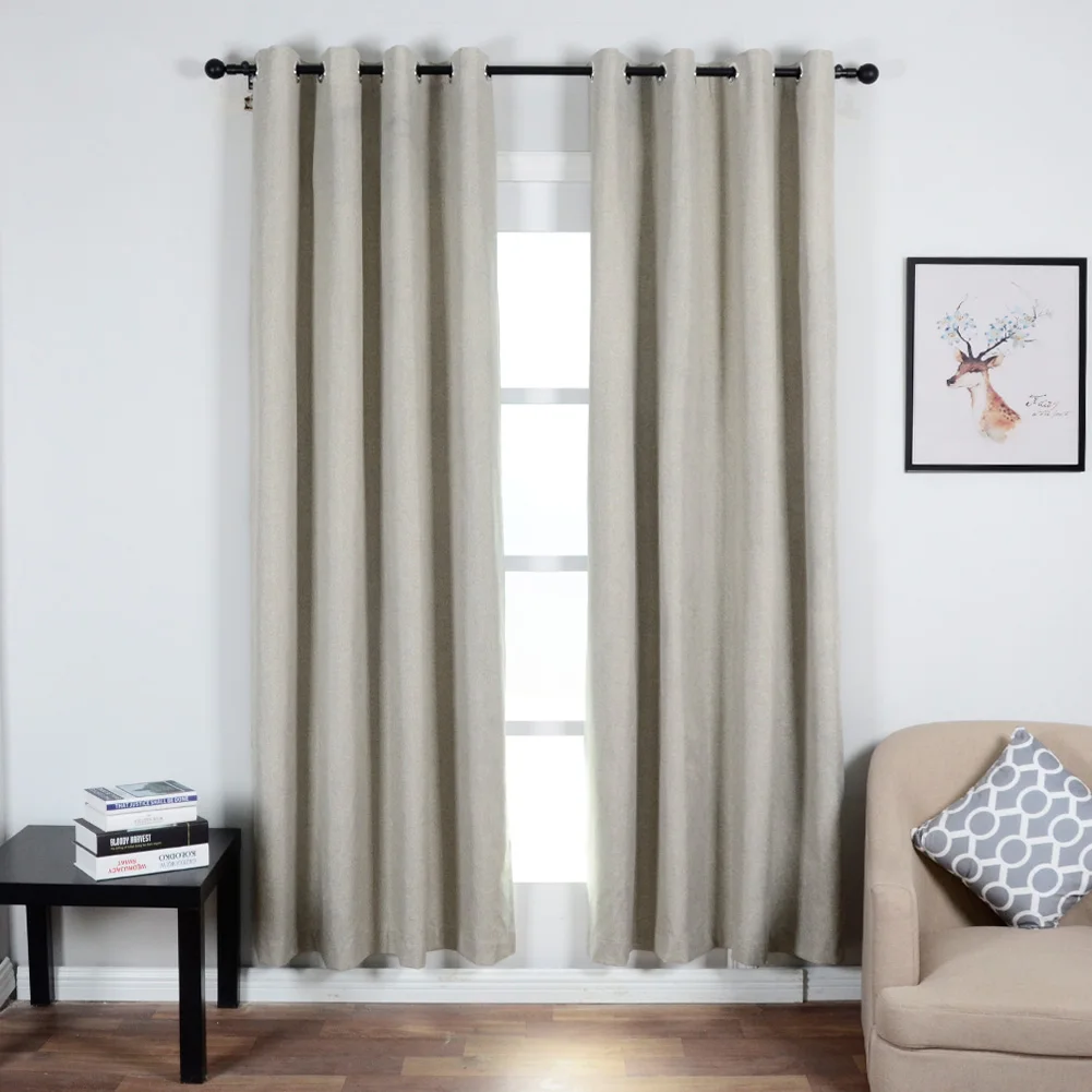Плотные плотные занавески YokiSTG 100% светонепроницаемые для гостиной спальни