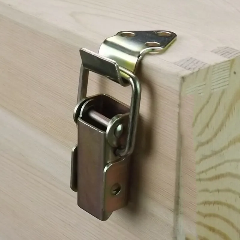 

Wooden Box Locking Latch Metal Suitcase Chest Toggle Hasp Catch Clasp Hasp Jewelry Box Hinges Furniture Hardware Accessories