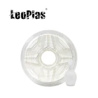LeoPlas 1 кг 1,75 мм гибкий мягкий белый ТПУ наполнитель для FDM 3d-ручки принтера расходные материалы для печати резиновый материал