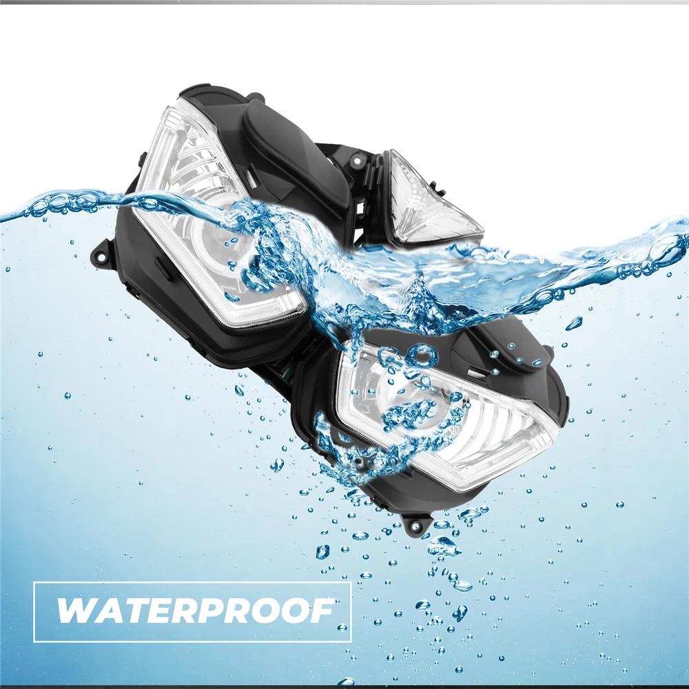 Фара мотоциклетная KEMiMOTO для YAMAHA YZF R25 R3 2013-2017 ангельский демонический глаз |