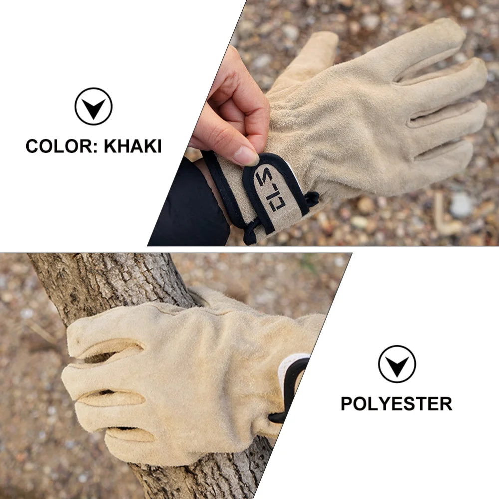 

1 Pair Heat Resistant Anti-Scalding Camping Picnic Barbecue Grill Mitts