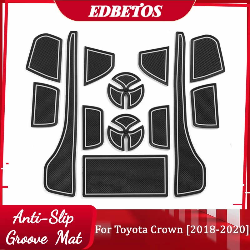 Противоскользящий коврик для Toyota Crown 2019 2020 противоскользящий слот ворот