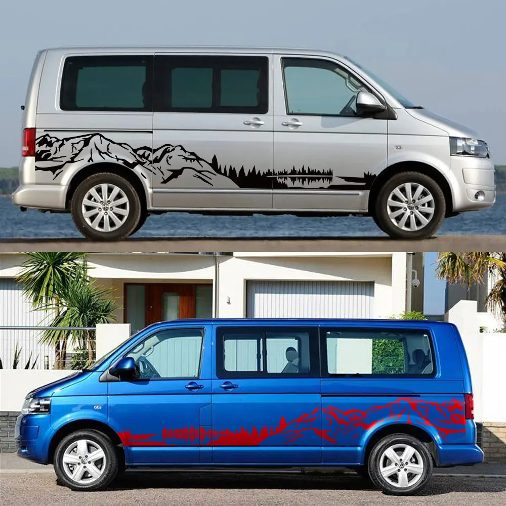 Автомобильные наклейки для Volkswagen VW Caravelle Multivan California Transporter T3 T4 T5 T6 аксессуары