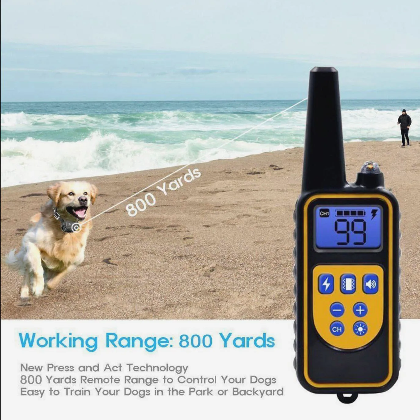 Отпугиватель лай домашних животных тренажер для собак с дистанционным