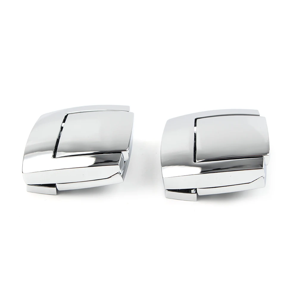 Замки для багажника мотоцикла Chrome 2x для Harley Davidson Touring Road King Electra Street Glide FLHX FLTR FLHT 1980-2013 on.